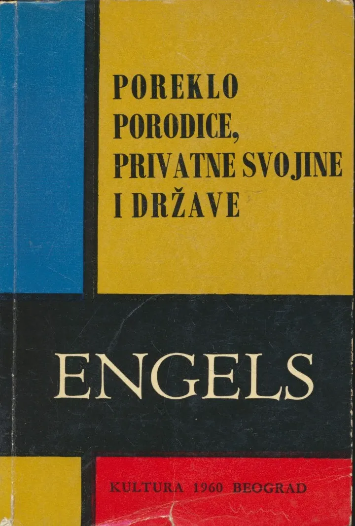 Poreklo porodice, privatne svojine i države : u vezi s istraživanjima Luisa H. Morgana