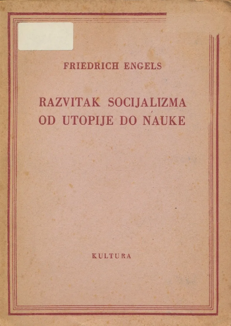 Razvitak socijalizma od utopije do nauke