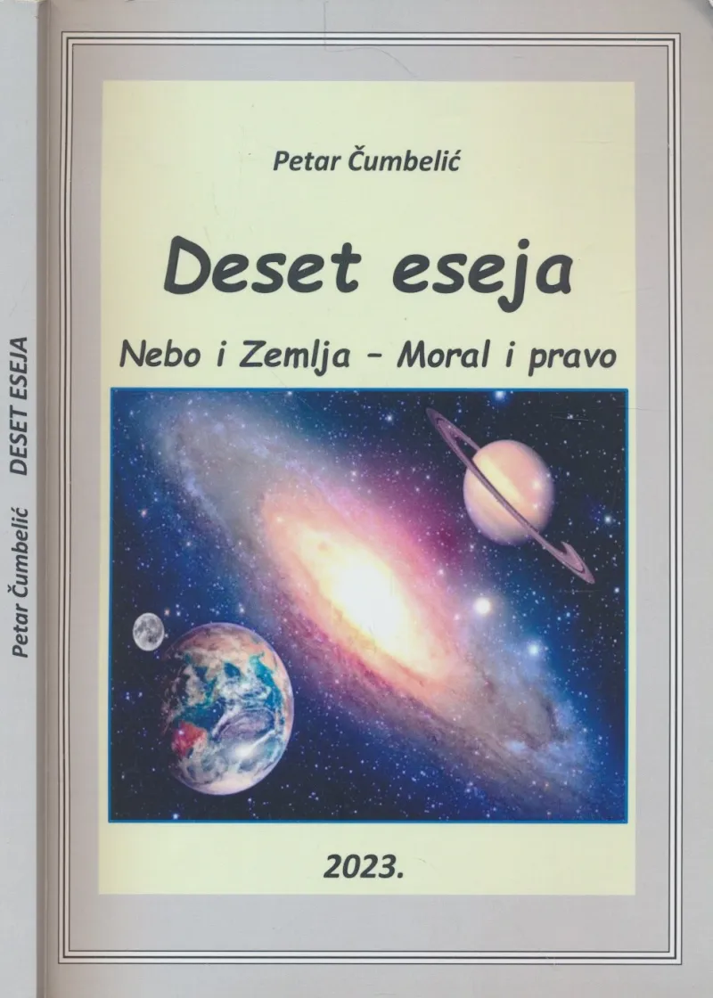Deset eseja : Nebo i Zemlja - Moral i pravo