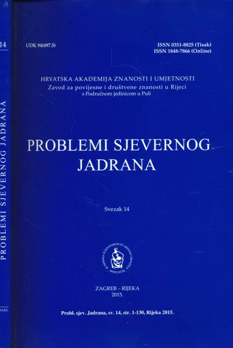 Problemi Sjevernog Jadrana 14/2015