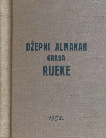 Džepni almanah grada Rijeke za godinu 1952.