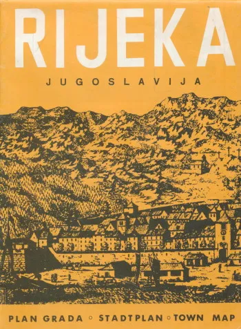 Rijeka - plan grada (198?)