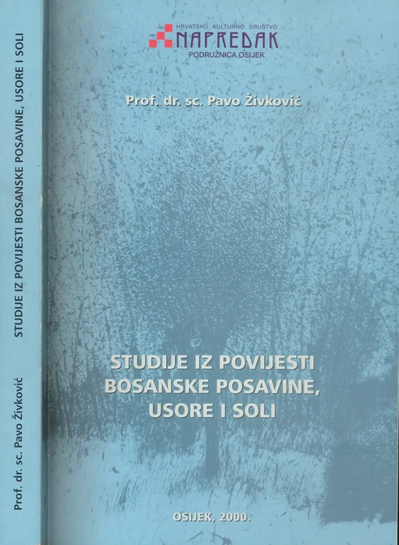 Studije iz povijesti Bosanske Posavine, Usore i Soli