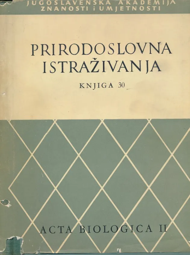 Vegetacija planina zapadne Hrvatske (PRIRODOSLOVNA ISTRAŽIVANJA KNJIGA 30)