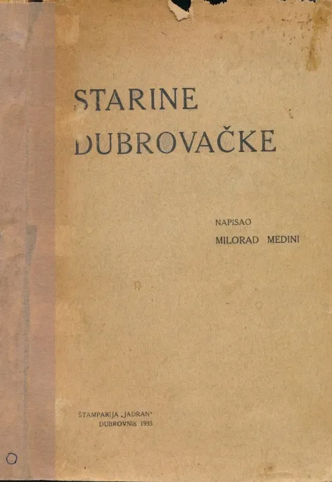 Starine dubrovačke