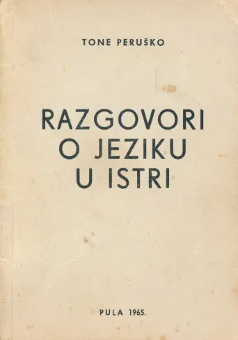 Razgovori o jeziku u Istri