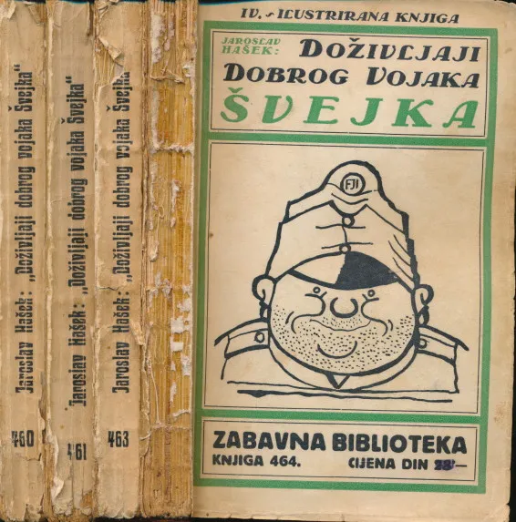 Doživljaji dobrog vojaka Švejka za Svjetskog rata 1-4