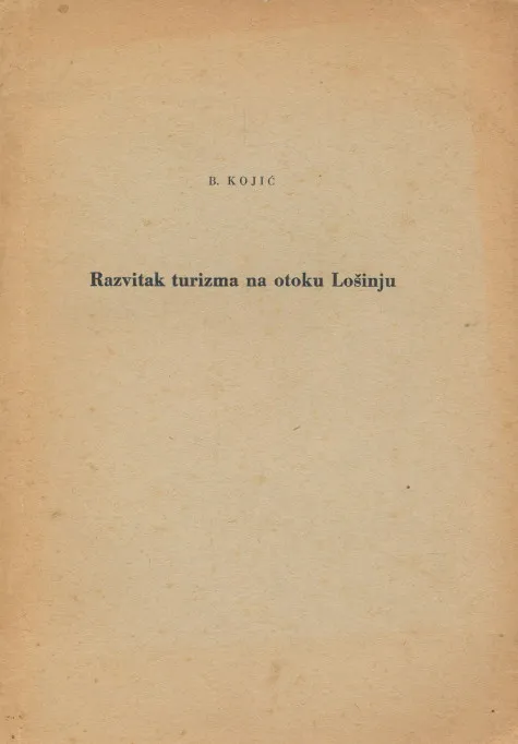 Razvitak turizma na otoku Lošinju