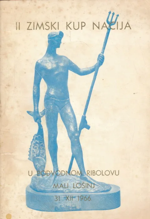 II Zimski kup nacija u podvodnom ribolovu, Mali Lošinj 31. XII 1966.