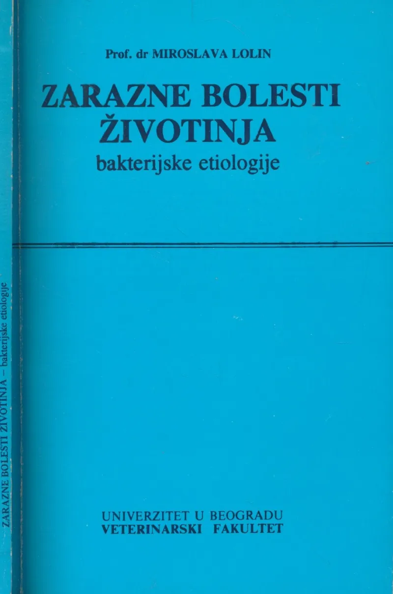 Zarazne bolesti životinja bakterijske etiologije