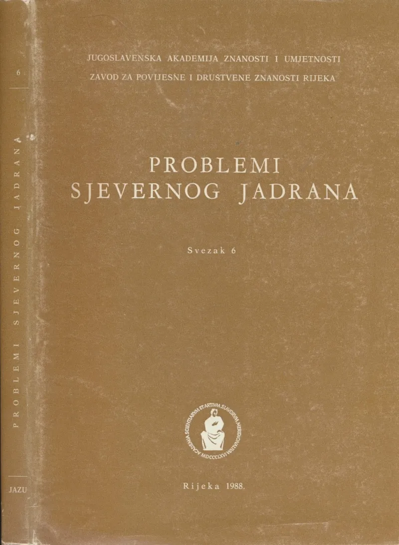 Problemi sjevernog Jadrana 6/1988