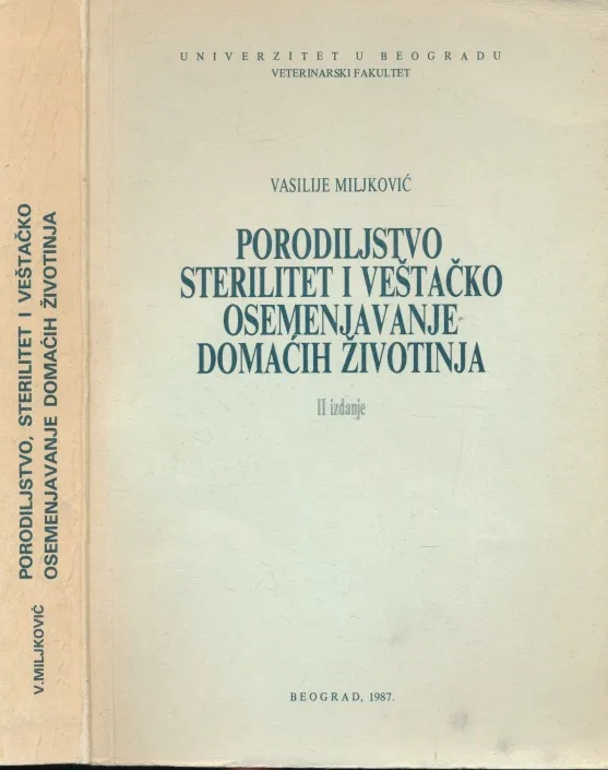 Porodiljstvo, sterilitet i veštačko osemenjivanje domaćih životinja