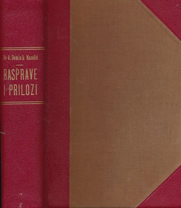 Rasprave i prilozi