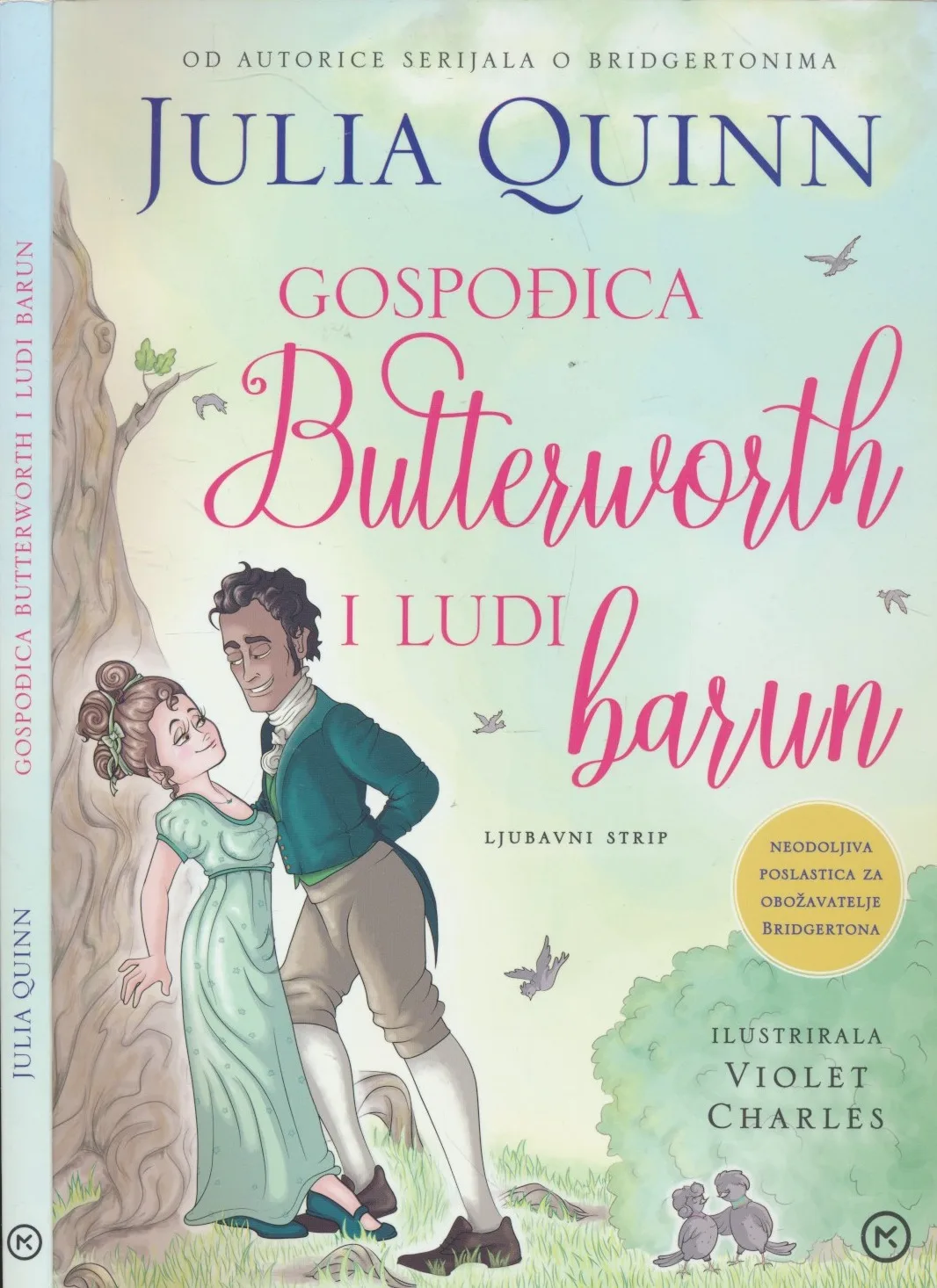 Gospođica Butterworth i ludi barun : ljubavni strip