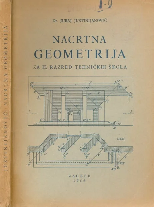 Nacrtna geometrija za II. razred tehničkih škola