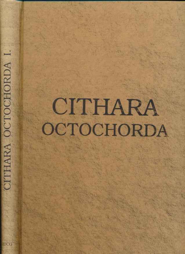 Cithara octochorda 1-2