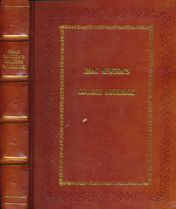 Newton s College Notebook 1665