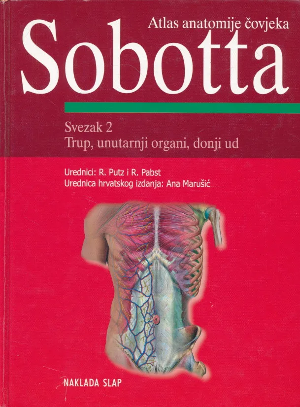 Atlas anatomije čovjeka. Svezak 2