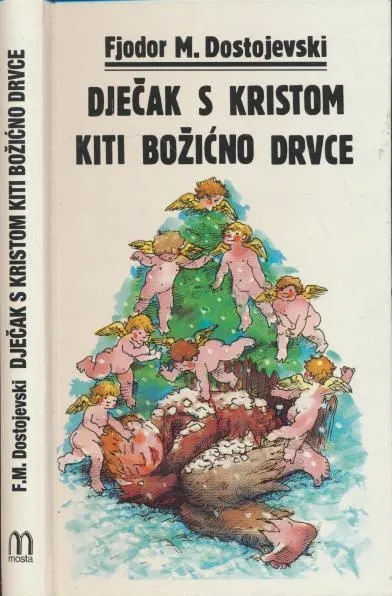 Dječak s Kristom kiti božićno drvce