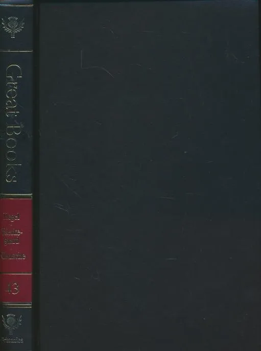 Great Books of the Western World (No. 43) Hegel Kierkegaard Nietzsche