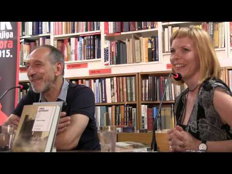 Predstavljanje knjige Staklena Rijeka Emila Andreeva u antikvarijatu Ex libris