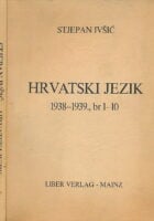 Hrvatski jezik 1938-1939., br 1-10