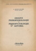 Osnovi psihofiziologije i psihopatologije govora