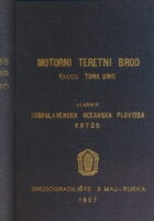 Motorni teretni brod 10000 tona DWC vlasnik Jugoslavenska oceanska plovidba Kotor