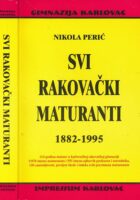 Svi rakovački maturanti 1882 - 1995