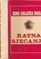 Osma krajiška brigada : Ratna sjećanja