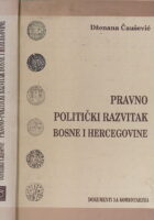 Pravno-politički razvitak Bosne i Hercegovine