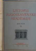 Ljetopis JAZU 55/1949