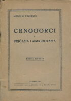 Crnogorci u pričama i anegdotama (knjiga deveta)