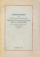 Schematismus seu Status Localis et Personalis Provinciae Franciscanae Sancti Hieronymi in Dalmatia et Histria