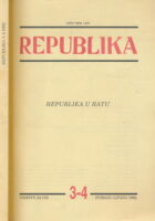 Republika 3-4/1992 Republika u ratu
