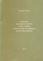Lenjinova koncepcija partije i njen utjecaj na stvaranje sovjetskog političkog sistema