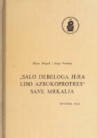 Salo Debeloga Jera Libo Azbukoprotres Save Mrkalja