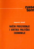 Način proizvodnje i kritika političke ekonomije