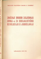 Značenje drugog zasjedanja AVNOJ-a za socijalističku revoluciju u Jugoslaviji