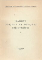 Radovi odsjeka za povijest umjetnosti 4 : Cres, građevni razvoj jednog malog, starog grada (Milan Prelog)