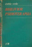 Bihejvior psihoterapija (avalske sveske 1-78)