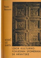 Vodič uz kartu : izbor kulturno-povijesnih spomenika SR Hrvatske