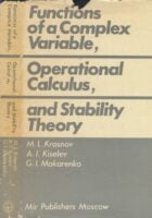 Functions of a Complex Variable, Operational Calculus, and Stability Theory