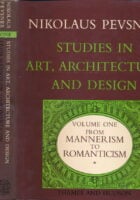 Studies in Art, Architecture and Design. Volume One: From Mannerism to Romanticism. Volume Two: Victorian and After